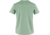 Fjallraven Fox Boxy Logo Tee - Womens, Misty Green, Large, F87153-674-L