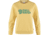 Fjallraven Logo Sweater - Womens, Mais Yellow, Medium, F84143-133-M