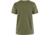 Fjallraven Logo Tee - Womens, Green, Extra Large, F87146-620-XL