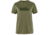 Fjallraven Logo Tee - Womens, Green, Extra Large, F87146-620-XL