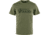 Fjallraven Lush Logo T-Shirt - Mens, Laurel Green, Medium, F12600219-625-M