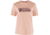 Fjallraven Lush Logo T-Shirt - Womens, Chalk Rose, Extra Large, F14600165-302-XL