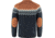 Fjallraven Ovik Knit Sweater - Mens, Dark Navy-Terracotta Brown, Medium, F81829-555-243-M