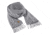 Fjallraven Solid Re-Wool Scarf, Grey, One Size, F78011-020-OS