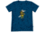 Fjallraven Trekking Fox T-Shirt - Kids-EU 110-Lake Blue