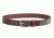 Flagrant Beard 1.5 in Bling Shooting / Gun Belt, Crazy Horse Brown w/ Swarovski Crystals / Pewter S, 30, 000399636118