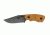 Flagrant Beard ForeRunner 3.5in Fixed Blade Knife, Plain Edge, Tan Scales, Black Liners, Tumble Finish, FRUN-04
