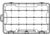 Flambeau 4007 Tuff Tainer 6 Fixed Compartments With Adjust. Dividers and Zerust, 4007