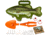 Flambeau Wild Bite Adventure Fishing Kit - Bass, Green, 440WBB