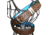 Flashbang HELLOSAILORL Hello Sailor Holster Belt Faux Croc Brown Leather L