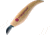 Flexcut Chip Carving Knife, 1 1/8 high carbon steel blade, Ergonomic wood handle, KN15