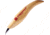 Flexcut Mini Detail Knife, 3/4 high carbon steel straight blade, Smaller ergonomic wood handle is faceted with mult, KN27