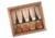 Flexcut Premium Mini-Palm Set, Knob Cherry Wood Handles, FRP604
