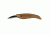 Flexcut Roughing Fixed Blade Knife,2in,Carbon Steel Blade,Ergonomic Wood Handle FLEXKN14