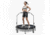 Flybird FitnessFoldable Indoor Trampoline, 330lbs, 40in, Black, One Size, FITBLUE330