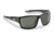 Flying Fisherman 7712BS Sand Bank Polarized Sunglasses, Matte Black Frame, Smoke Lens, 7712BS