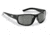 Flying Fisherman 7822BS Teaser Polarized Sunglasses, Matte Black Frame, Smoke Lens, 7822BS