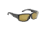 Flying Fisherman 7867BY Baleen Sunglasses, Matte Black Frame Yellow-Amber Polarized Lens, Medium Fit, 7867BY