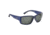 Flying Fisherman 7867NS Baleen Sunglasses, Matte Navy Frame, Smoke Polarized Lens, Medium Fit, 7867NS