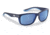Flying Fisherman 7873NSB Double Header Polarized Sunglasses, Navy Frame, Smoke-Blue Mirror Lens, 7873NSB