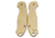 Flytanium Brass Scales for Spyderco Para3, Antique Stonewash, FLY-0280