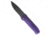 Flytanium Flytanium Arcade Lite Shark-Lock Knife Atomic Purple Polycarbonate 3.2" DLC, Purple, AUS-10A, adult, BHQ-216922