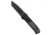 Flytanium Flytanium Arcade Tanto Shark-Lock Knife Black Al + Black Micarta 3.2" DLC S90V, Black, CPM S90V, adult, BHQ-215740