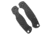 Flytanium Classic Scales for Spyderco Paramilitary 2 Knife, Black, 4.81 inch, BHQ-136604