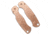 Flytanium Classic Scales for Spyderco Paramilitary 2 Knife, Copper, 4.81 inch, BHQ-136597