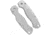 Flytanium Classic Scales for Spyderco Paramilitary 2 Knife, Gray, 4.81 inch, BHQ-143083