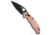 Flytanium Flytanium Copper Scales + Spyderco Manix 2 Knife 3.4" Black, Copper, CPM S30V, adult, BHQ-93948