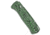 Flytanium Crossfade CF Scales for Benchmade Bugout Knife, Matte, Black/Green, One Size, BHQ-205358