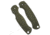 Flytanium Custom Loop Scales for Spyderco Paramilitary 2 Knife, Olive Drab, 4.75 inch, BHQ-222450