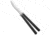 Flytanium Flytanium + Eldon Talley Talisong Z Balisong Knife Black Aluminum 4.5" SW, Black, AEB-L, adult, BHQ-142022