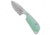 Flytanium Flytanium Jade G-10 + CRKT Folts Minimalist Fixed Neck Knife 2.25" SW, Jade, 8Cr13MoV, adult, BHQ-164904