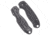 Flytanium Lotus Scales for Spyderco Para 3 Knife, Black, 4.25 inch, BHQ-178022