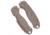 Flytanium Lotus Scales for Spyderco Para 3 Knife, Canvas, Green, 4.25 inch, BHQ-178021