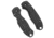 Flytanium Lotus Scales for Spyderco Paramilitary 3 Knife, Shred, Black, 4.50 inch, BHQ-178019