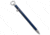 Flytanium Mini Bolt-Action Titanium Keychain Pen, Blue, 3.25 inch, BHQ-194220