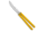 Flytanium Flytanium Tatersong Limited Edition Balisong Knife Yellow 4.5" Stonewash, Yellow, CPM 154, adult, BHQ-180377