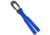Flytanium U.F.O. Unidentified Flipping Object Training Knife, 2.25in, Stainless Steel, Trainer Blade, Polymer, Static Blue Handle, Static Blue/Black, 8.00 inch, BHQ-186244
