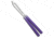 Flytanium Flytanium Zenith Trainer 2.0 Ultraviolet Aluminum 4.5" Stonewash, Purple, 440, adult, BHQ-209600