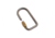 Flytanium Titanium Flat Oval Keyring w/ Screw Closure, FLY-380