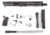 FM Products MIKE-45 .45 ACP Build Kit, 10 inch, Front Charge, 4-Port Micro Brake, Black, MIKE45K-F109-BT-MMKIT