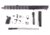 FM Products MIKE-45 .45 ACP Build Kit, 16 inch, Front Charge, 4-Port Micro Brake, Black, MIKE45K-F1615-4T-MMKIT