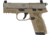 FN America 502 MRD Semi Auto Pistol, 22 Long Rifle, 4 in Barrel