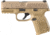 FN America 509 Compact Semi Auto Pistol, 9mm Luger, 3.7 in Barrel