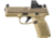 FN America 509 Full Size MRD Semi Auto Pistol, 9mm Luger, 4 in Barrel