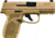 FN America Reflex MRD Semi Auto Pistol, 9mm Luger, 3.3 in Barrel