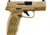 FN America Reflex MRD Semi Auto Pistol, 9mm Luger, 3.3 in Barrel
